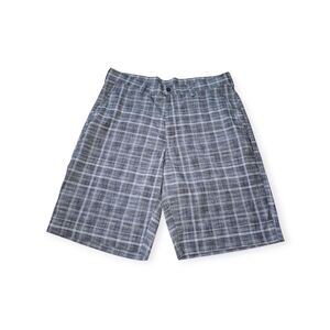 PGATour Men's Flat Front Golf Shorts, Color Caviar, Size 32